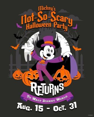 Yay! Disney Halloween starts in August!
